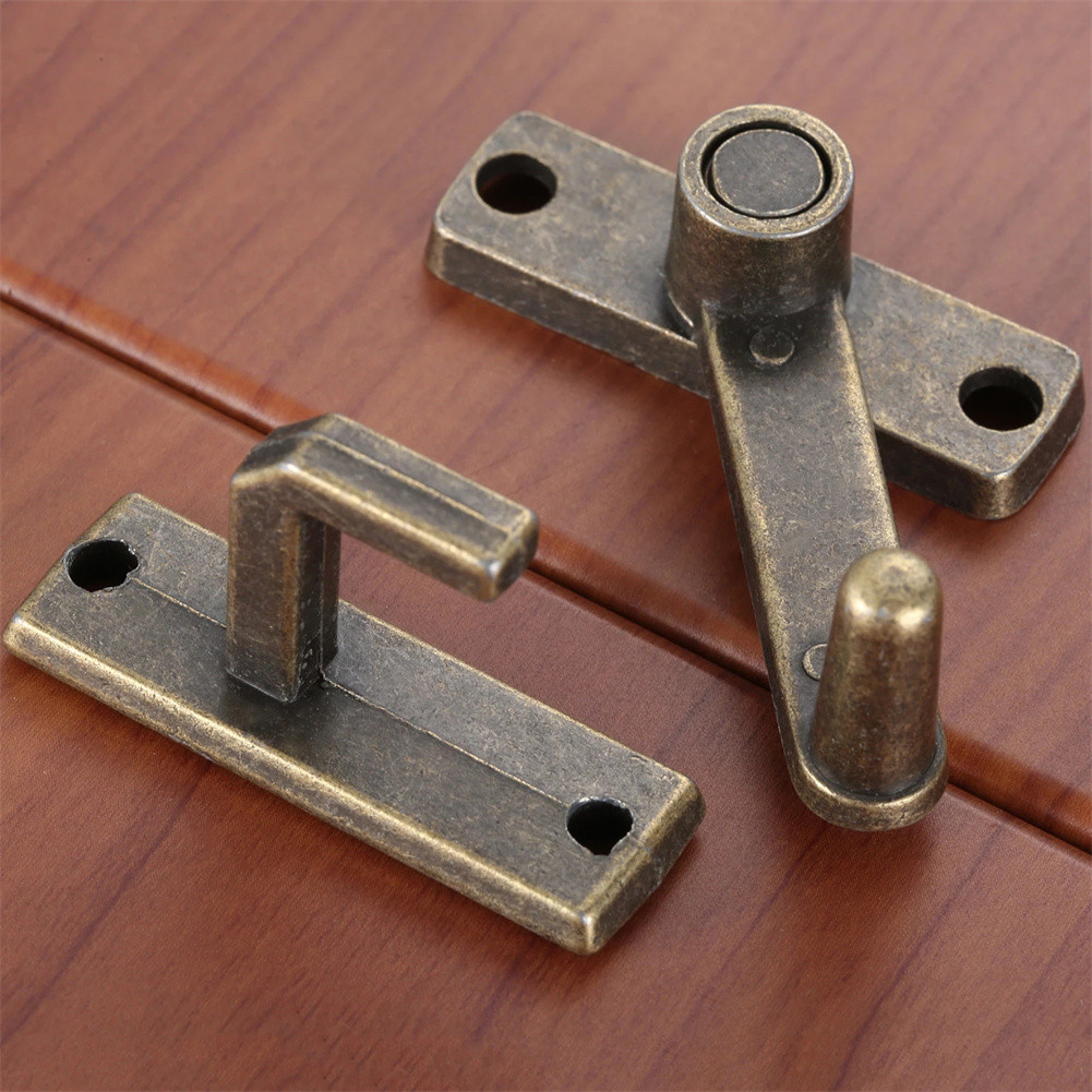 Furniture Hardware Supply - 1set Bronze Sliding Window Door Locks