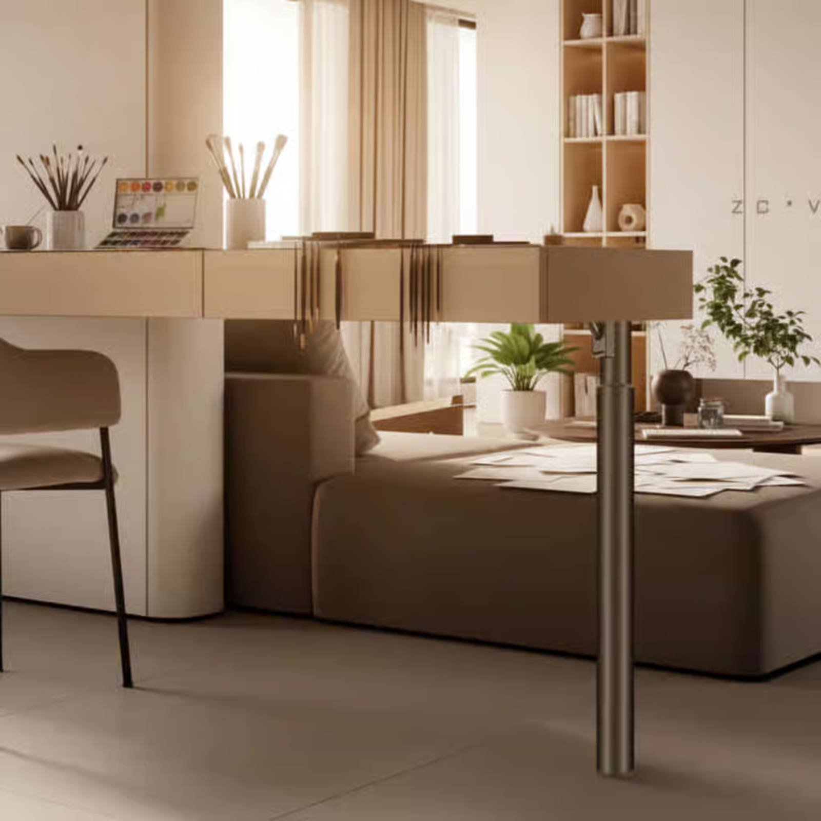 Furniture Hardware Material - Adjustable Table Leg Foldable Folding Table