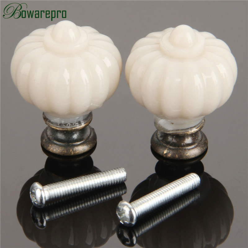 1Pc Acrylic Ivory White Pumpki - Furniture Hardware Kit 评论和价格
