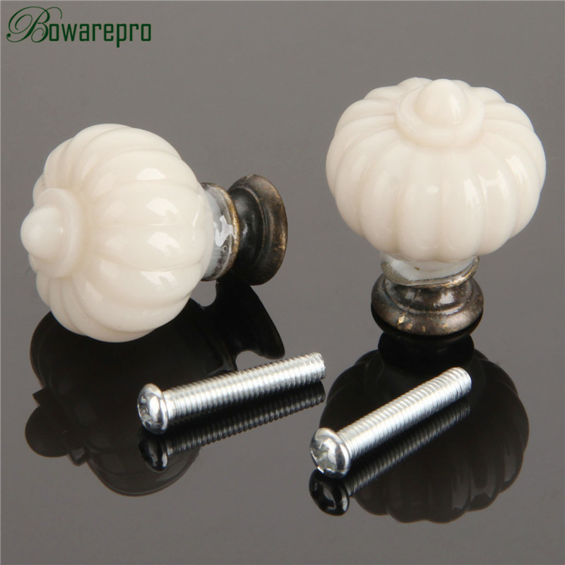 1Pc Acrylic Ivory White Pumpki - Furniture Hardware Kit 评论和价格