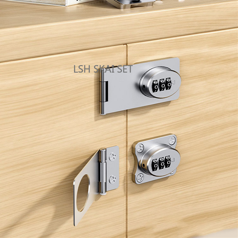 1PC Indoor Safety Password Loc - Furniture Hardware Lock 评论和价格