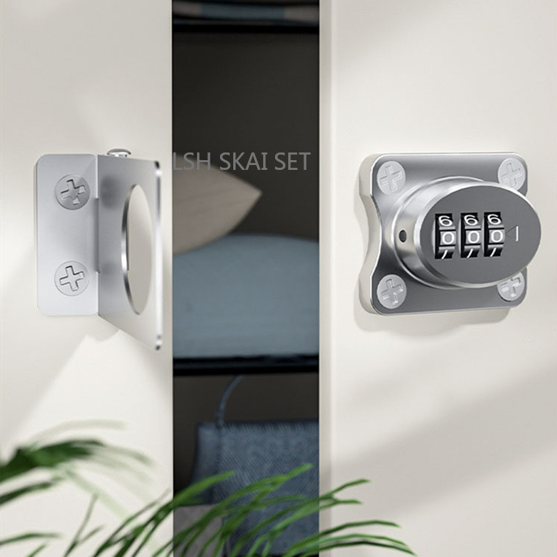 1PC Indoor Safety Password Loc - Furniture Hardware Lock 评论和价格