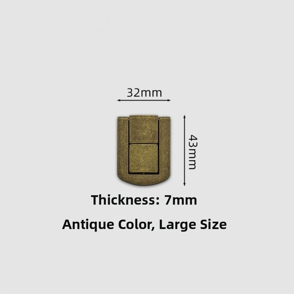 Alloy Material Box Hasp Latch  - Furniture Hardware Material 评论和价格
