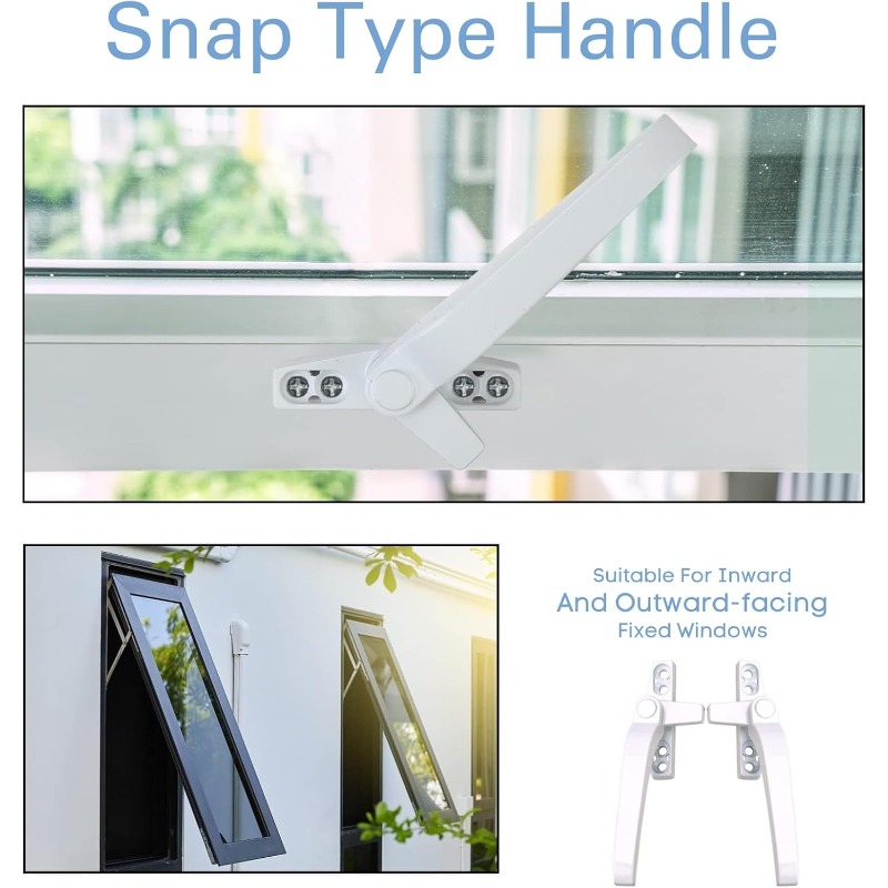Glass Window Lock Handle 2Pcs  - Furniture Hardware Supply 评论和价格