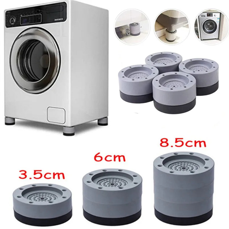 4 Pcs Washing Machine Anti Vib - Furniture Foot Pad 评论和价格