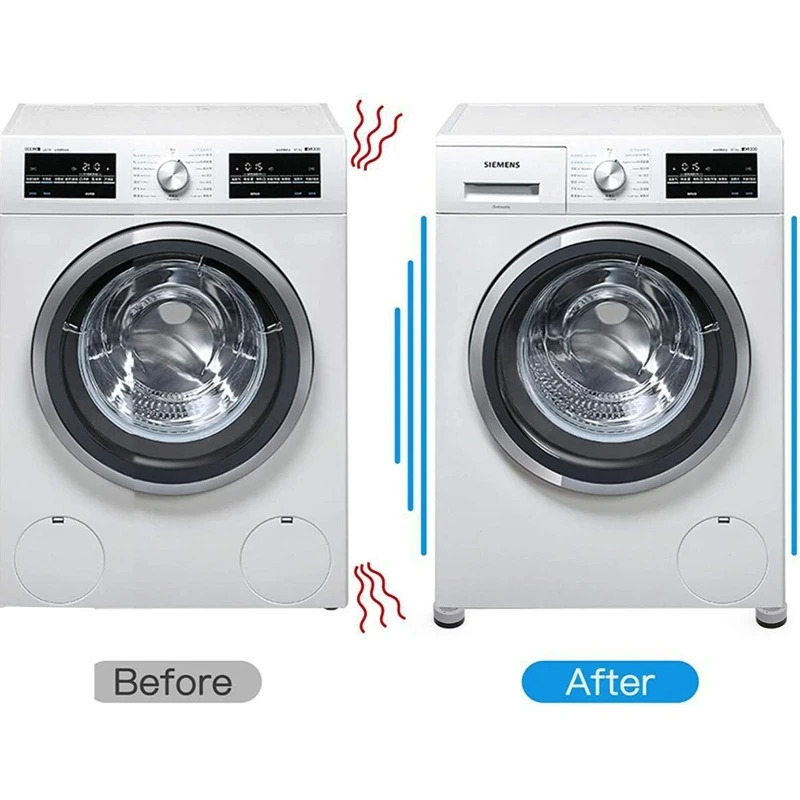 4 Pcs Washing Machine Anti Vib - Furniture Foot Pad 评论和价格