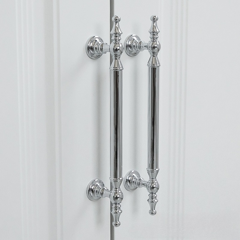 French Bright Silver Cabinet H - Furniture Hardware High End 评论和价格