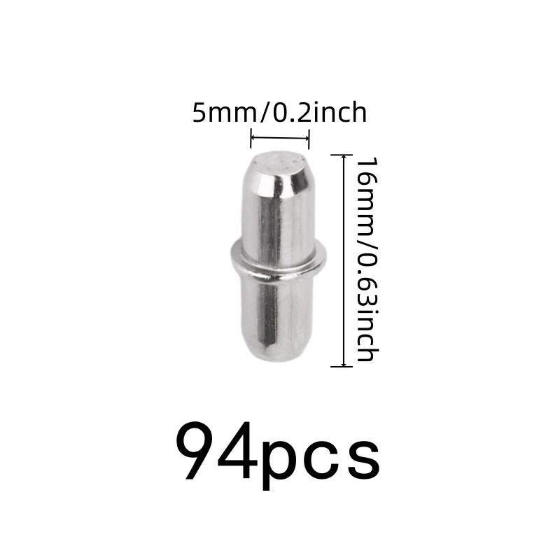 94 pcs Bookcase Layer Pins, Ir - Furniture Hardware Material 评论和价格