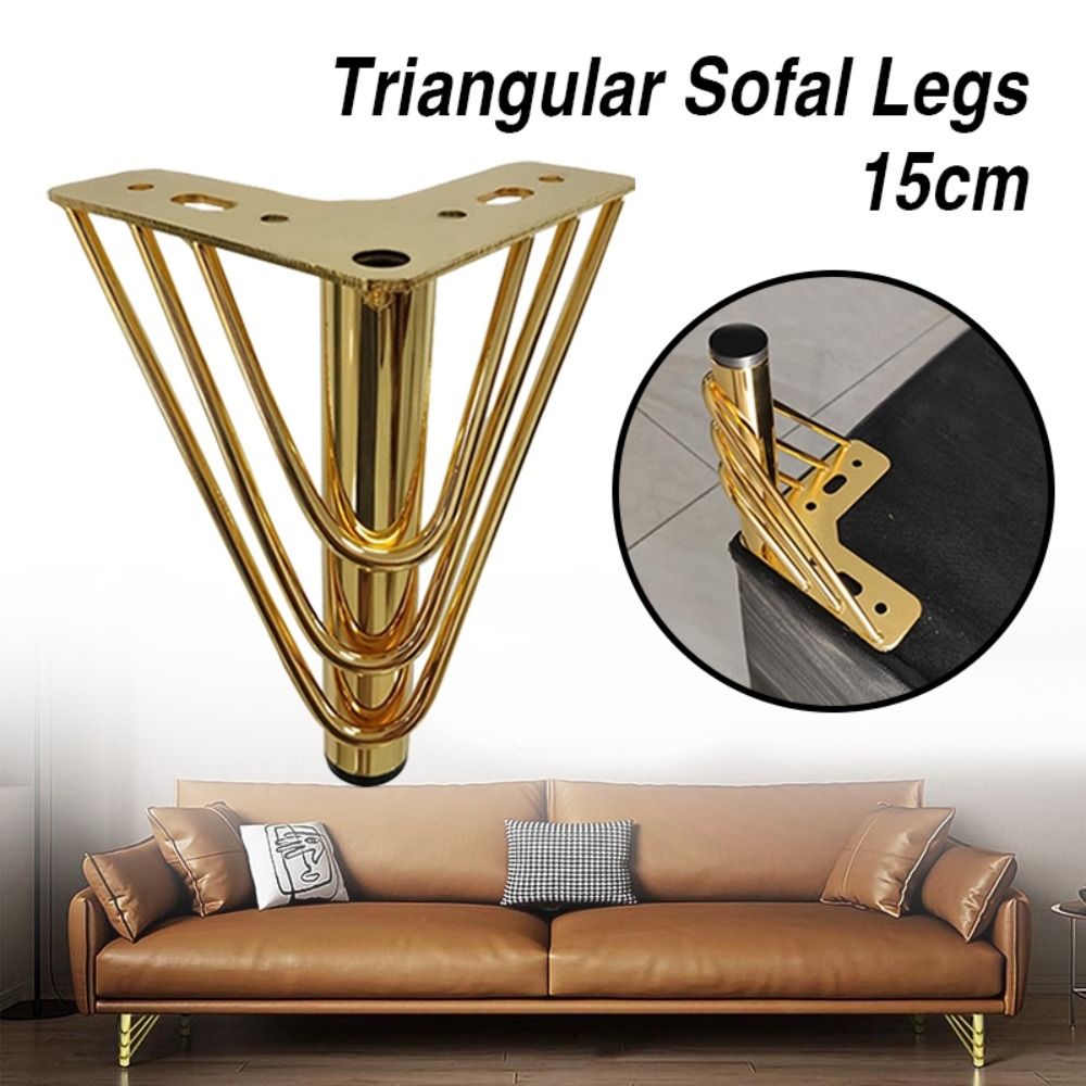 Golden Color Furniture Legs Th - Furniture Hardware Material 评论和价格