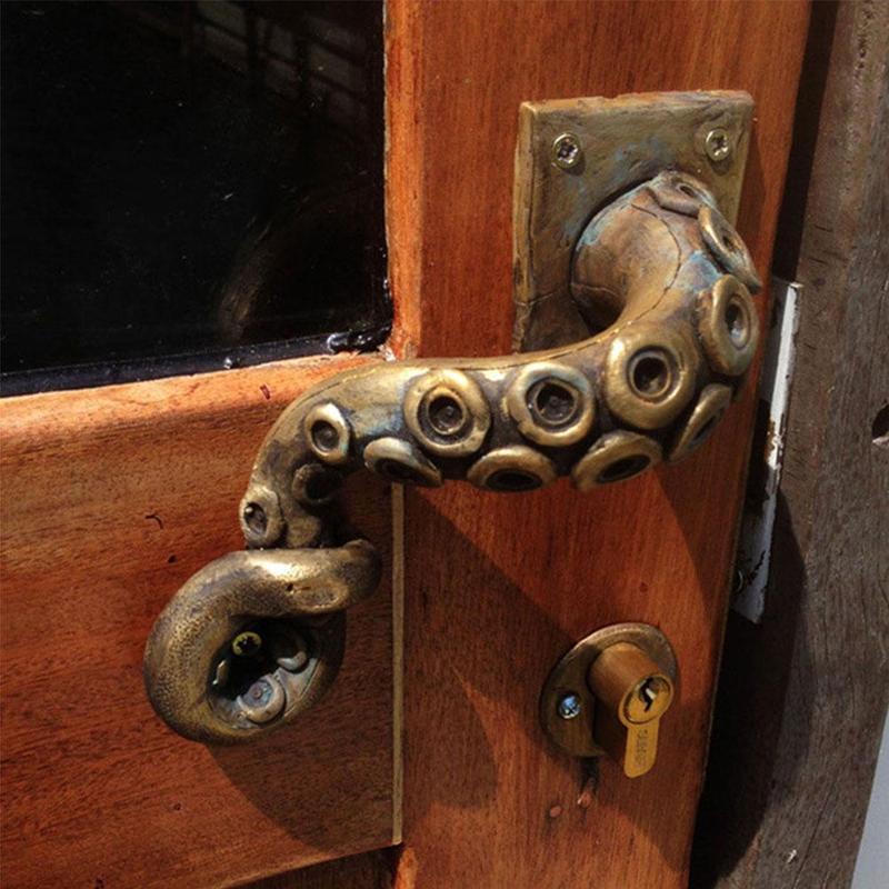 Vintage Octopus Door Knob Outd - Furniture Hardware Kit 评论和价格
