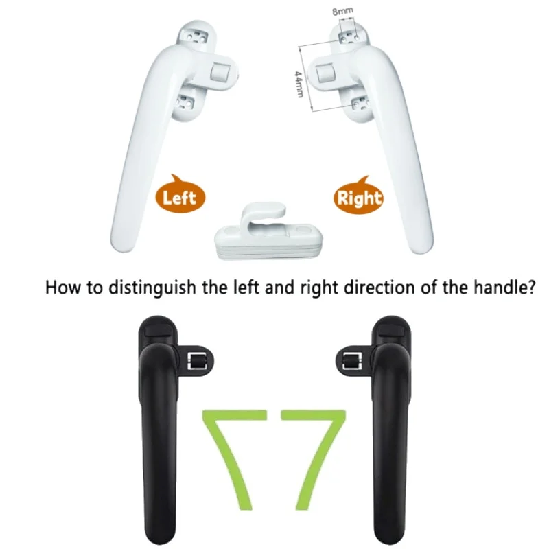Universal Casement Window Hand - Furniture Hardware Lock 评论和价格