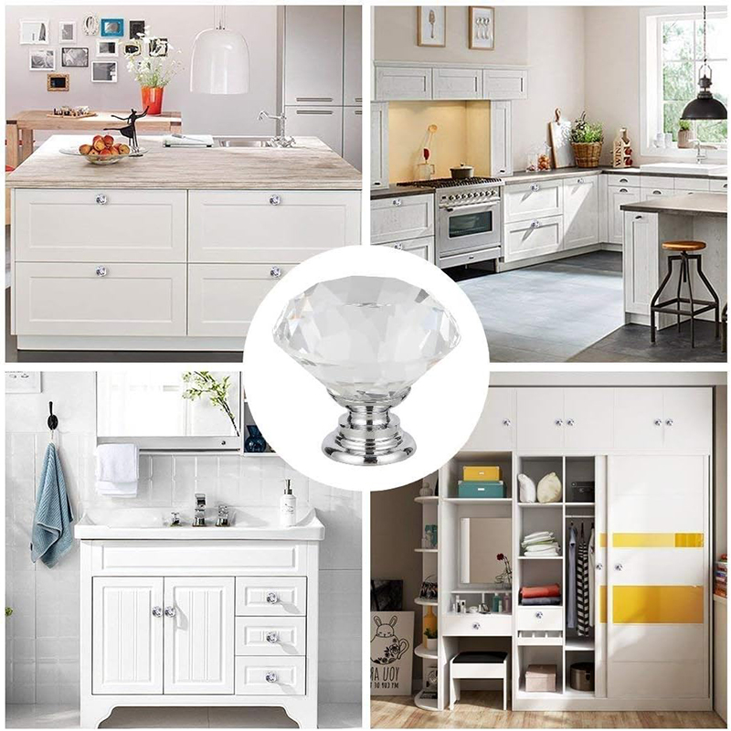 6Pcs Cabinet Knob with Screws  - Furniture Hardware Kit 评论和价格