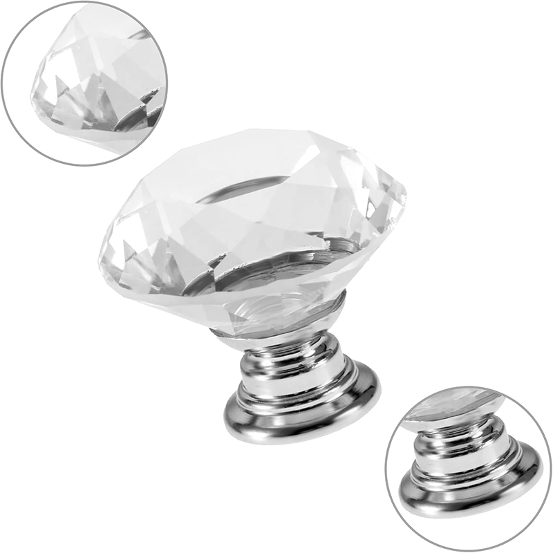 6Pcs Cabinet Knob with Screws  - Furniture Hardware Kit 评论和价格