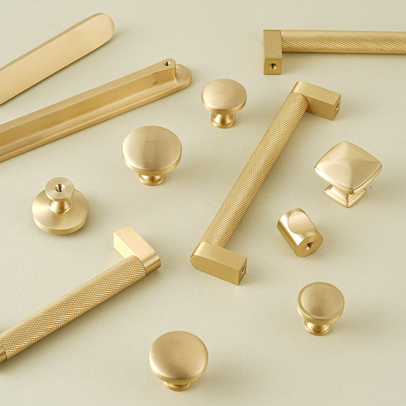 High End Rolled Brass Handle L - Furniture Hardware High End 评论和价格