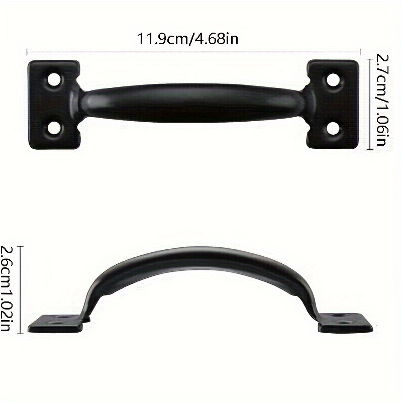 2Pcs DIY Furniture Iron Handle - Furniture Hardware Kit 评论和价格