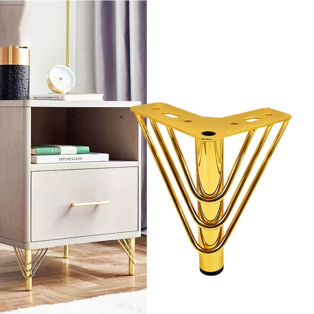 Golden Color Furniture Legs Th - Furniture Hardware Material 评论和价格