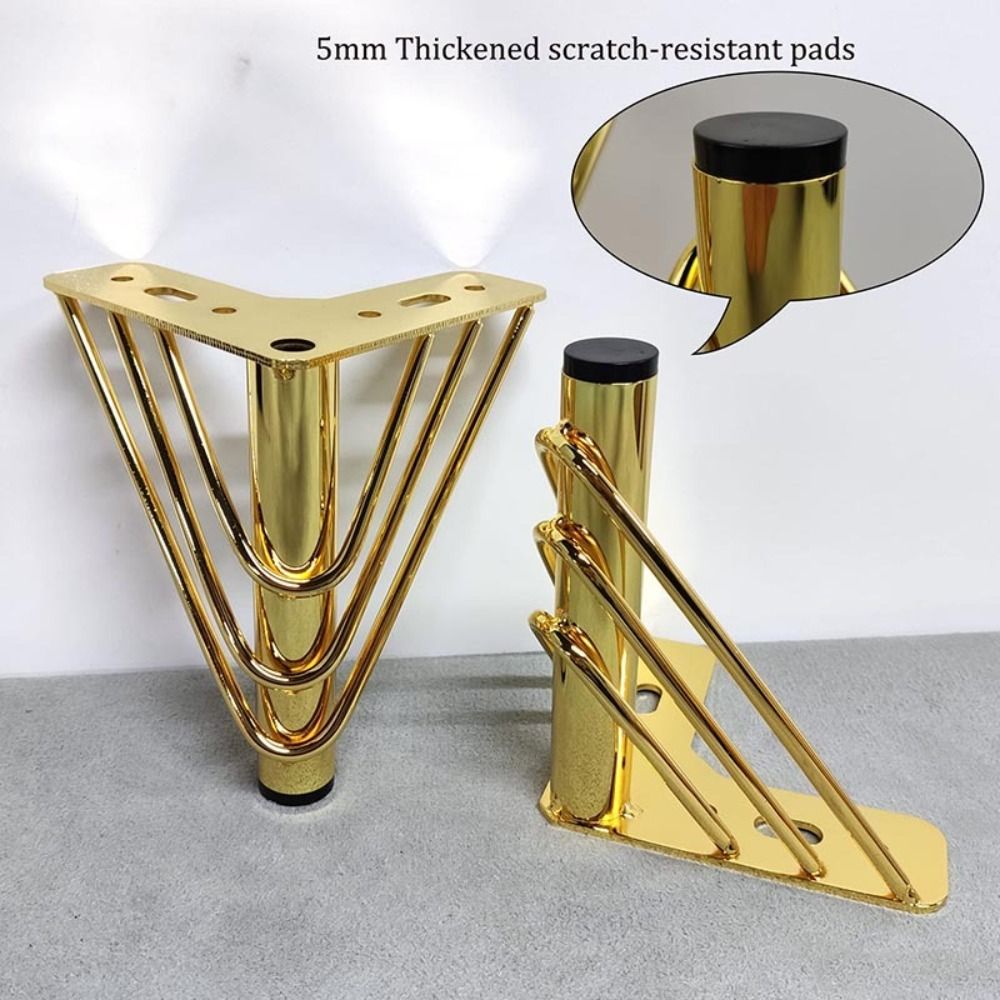 Golden Color Furniture Legs Th - Furniture Hardware Material 评论和价格