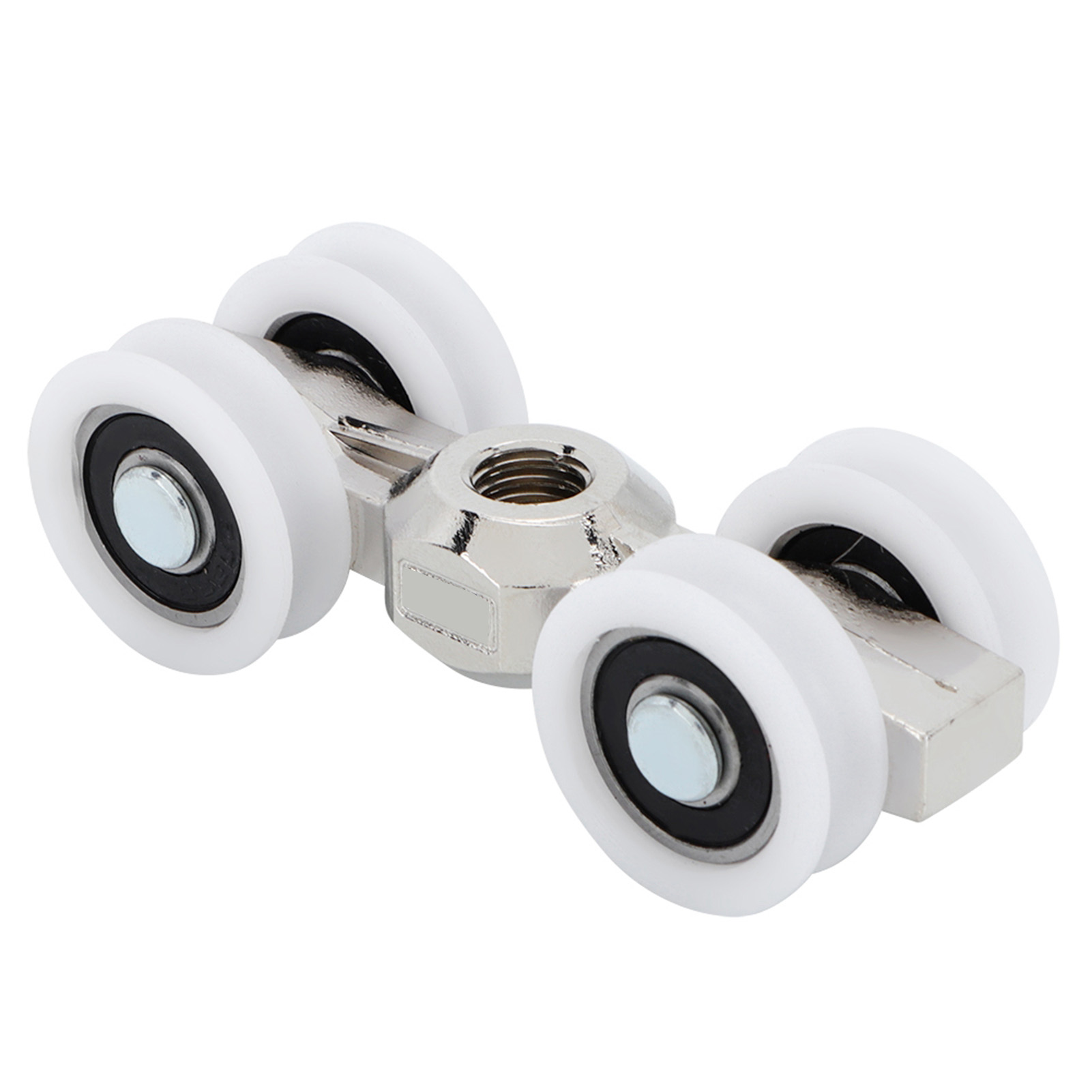 4 Wheels Sliding Door Roller B - Furniture Hardware Kit 评论和价格